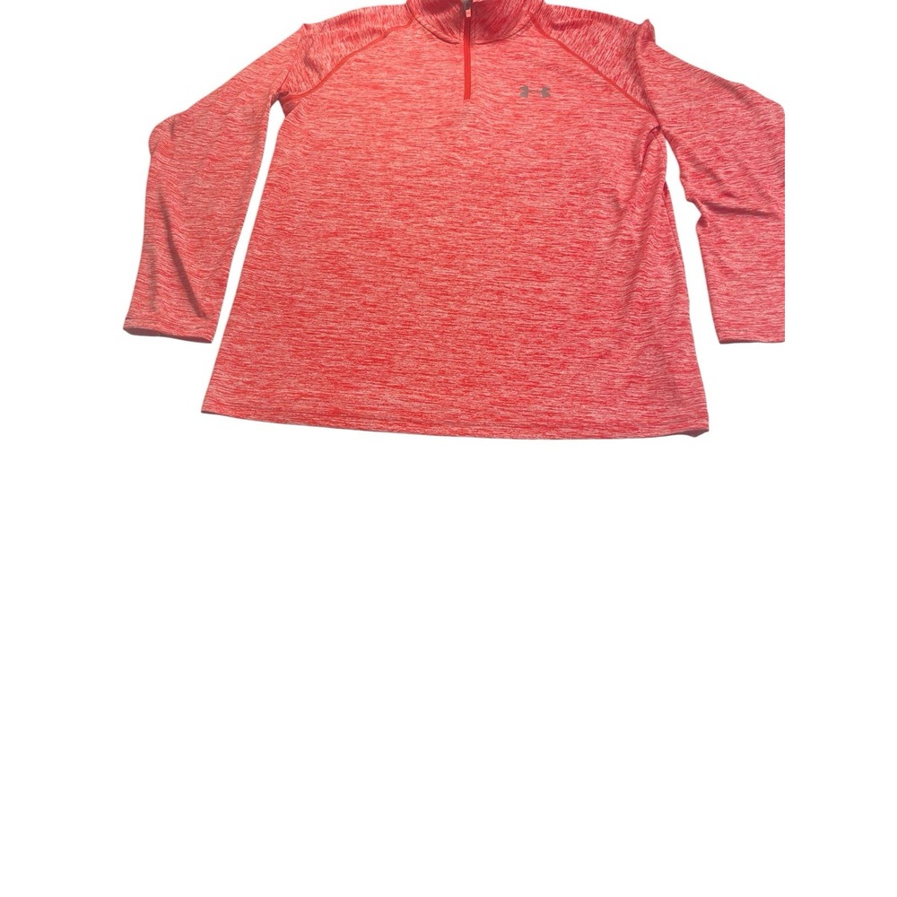 Under Armour Long Sleeve Polo Three-Quarter Zip Size Small Men's